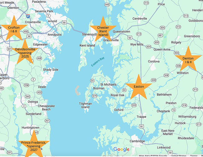 map location