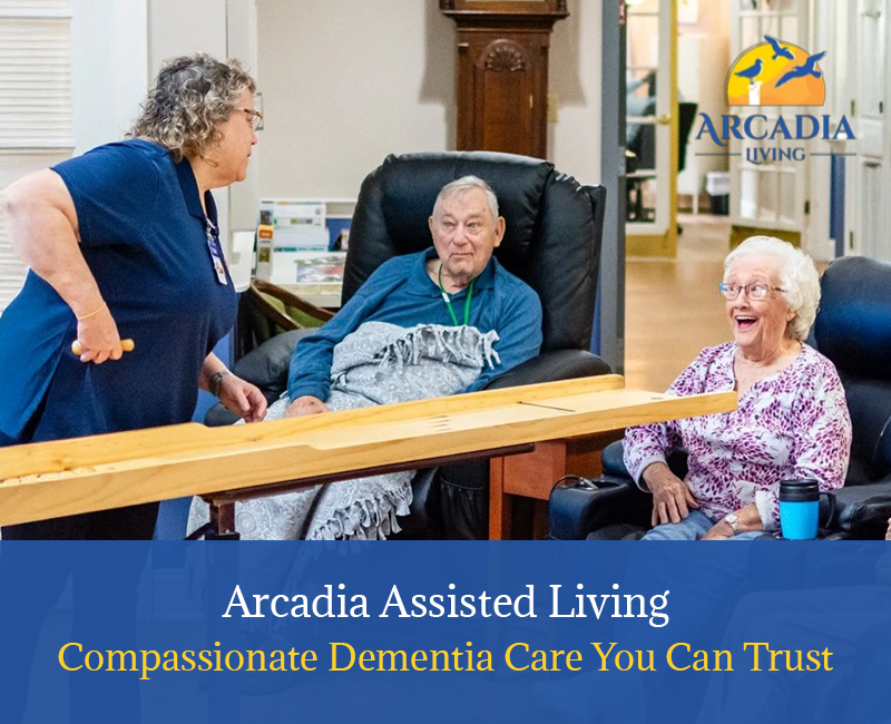 Arcadia Living senior care facility