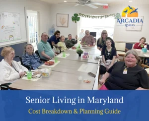 The average cost of senior living in Maryland