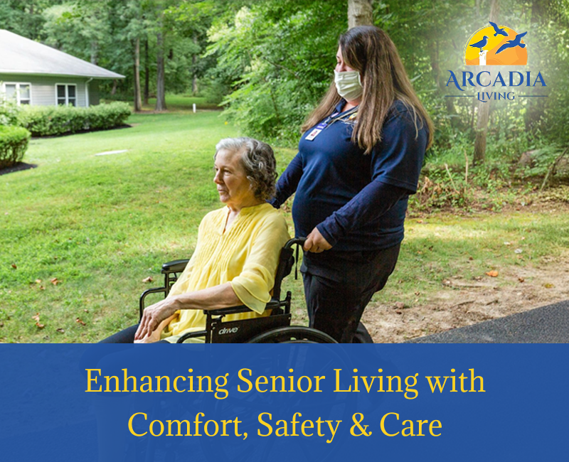 Assisted living residents enjoying community activities.