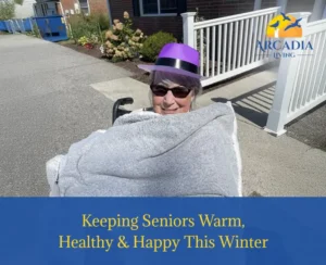 Senior winter wellness activities at Arcadia Assisted Living Maryland